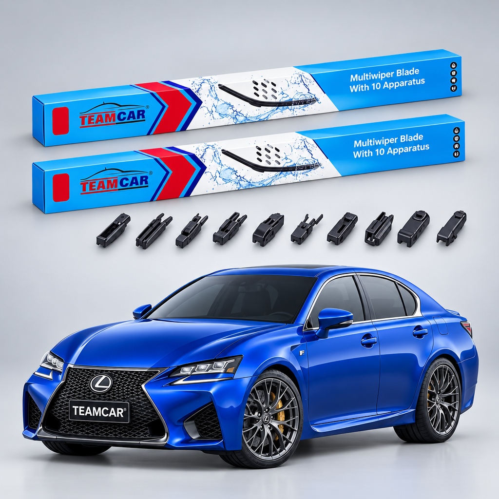 Ștergătoare Lexus GS IV L10 01.2012–08.2020 | Set Față Flat Premium – TeamCar®