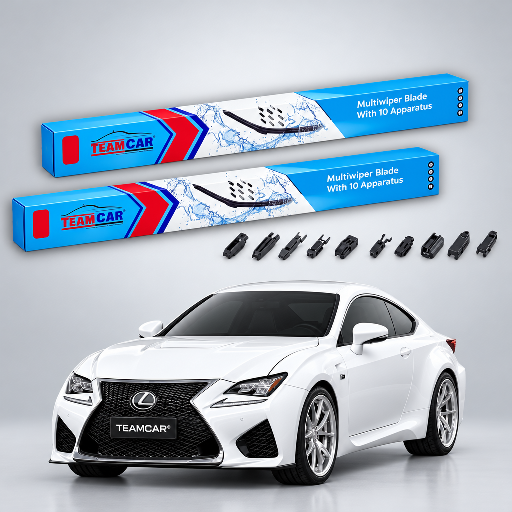 Stergatoare Lexus RC F Coupe C10 09.2014-prezent Set Fata Flat Premium TeamCar