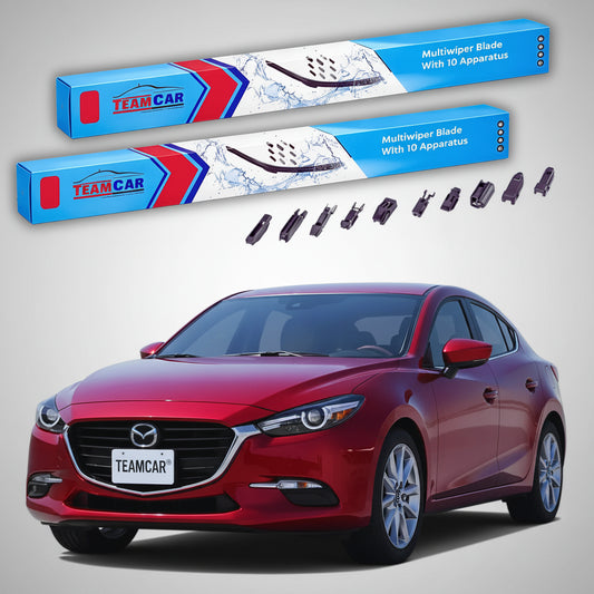 Ștergătoare Mazda 3 BM 2013-2016 | Set Față Flat Premium – TeamCar®