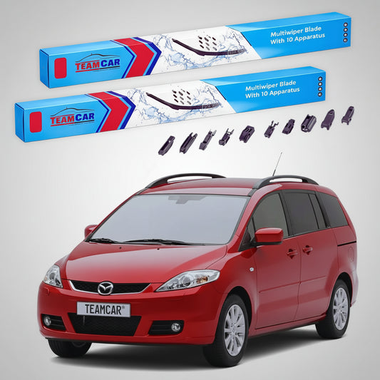 Ștergătoare Mazda 5 CR 2005-2008 | Set Față Flat Premium – TeamCar®