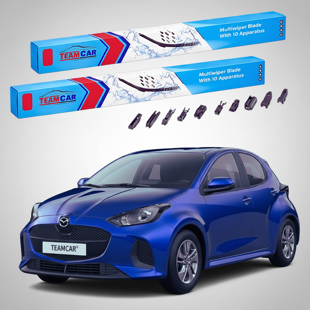 Stergatoare Mazda 2 Hybrid XP210 Facelift 2024-2026 | Set Fata Flat Premium - TeamCar