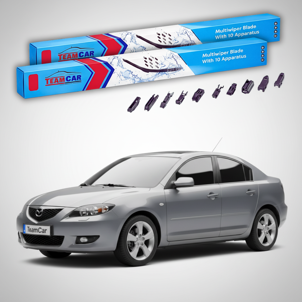 Stergatoare Mazda 3 BK Sedan 2003-2006 | Set Fata Flat Premium - TeamCar