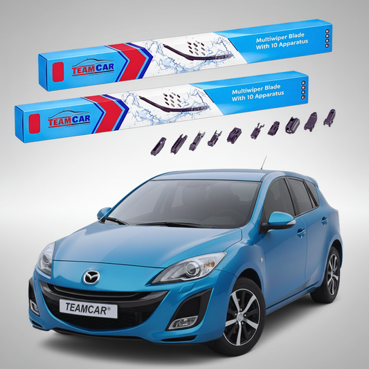 Stergatoare Mazda 3 BL Hatchback 2009-2011 | Set Fata Flat Premium - TeamCar
