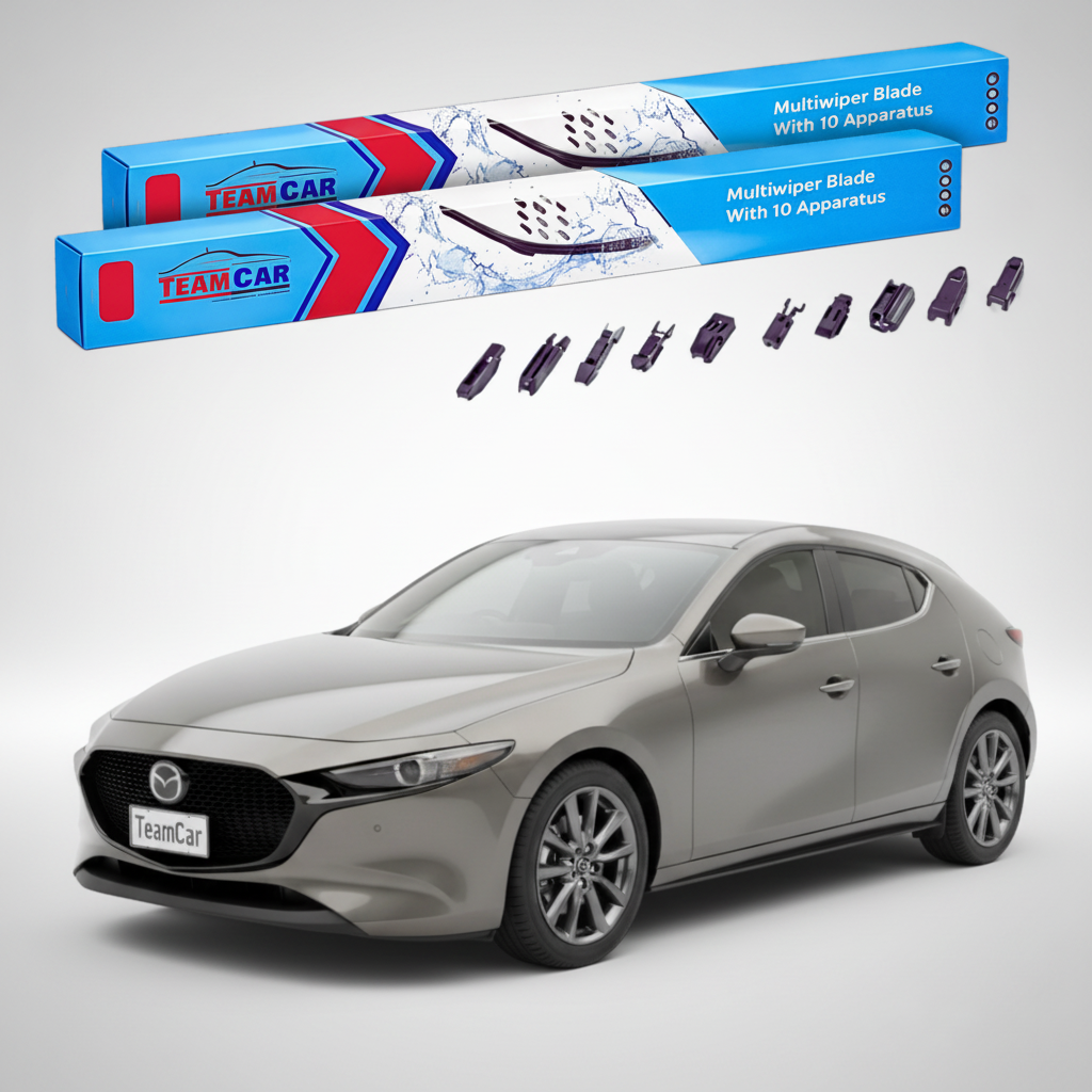 Ștergătoare Mazda 3 BP 2019-2023 | Set Față Flat Premium – TeamCar®