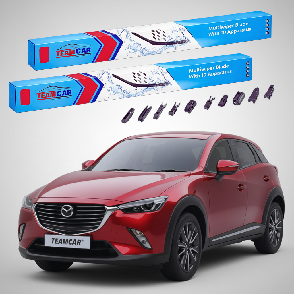 Stergatoare Mazda CX-3 DK 2015-2018 | Set Fata Flat Premium - TeamCar