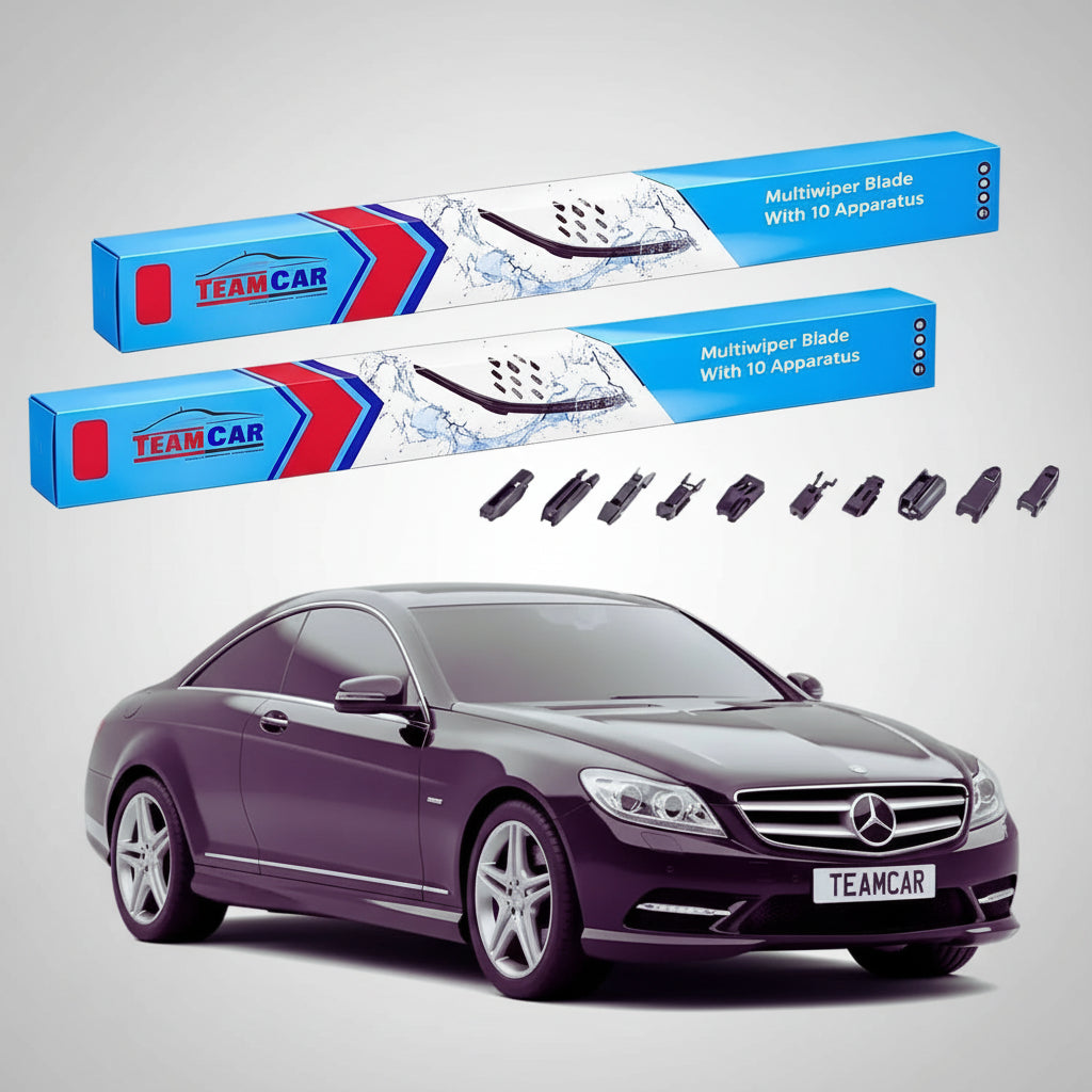 Ștergătoare Mercedes-Benz CL W216 2006-2014 | Set Față Flat – TeamCar®