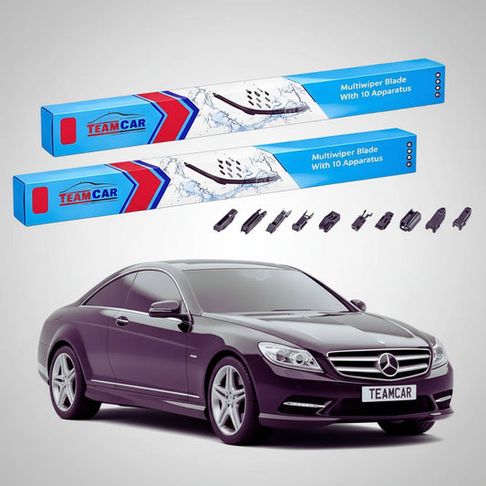 Ștergătoare Mercedes-Benz CL W216 2006-2014 | Set Față Flat – TeamCar®