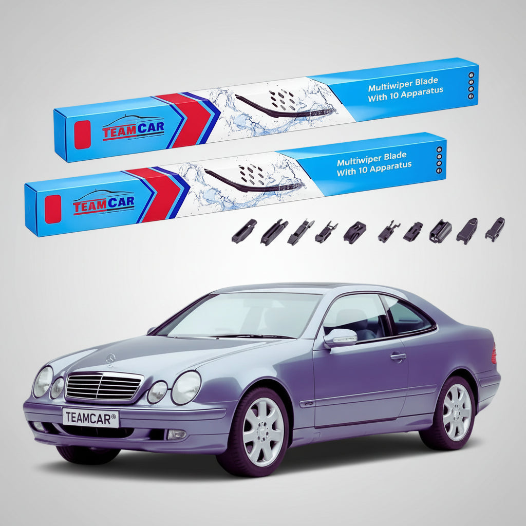 Ștergătoare Mercedes-Benz CLK Coupé C208 1997-2002 | Set Față Flat – TeamCar®