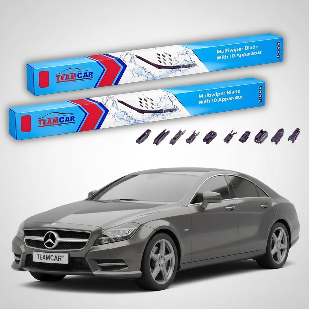 Ștergătoare Mercedes-Benz CLS Coupé C218 2010-2014 | Set Față Flat – TeamCar®