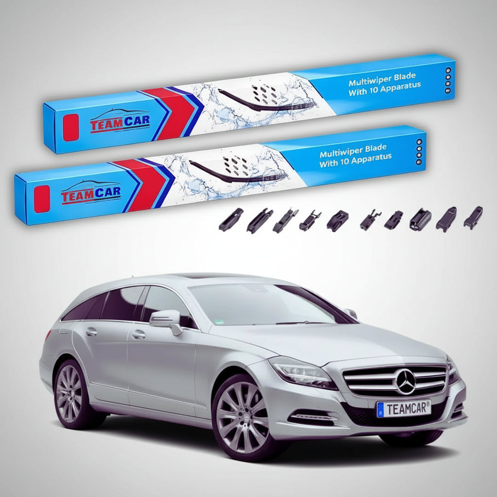 Ștergătoare Mercedes-Benz CLS Shooting Brake X218 2012-2014 | Set Față Flat – TeamCar®