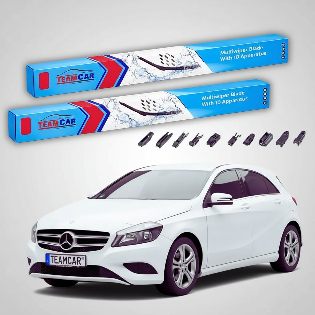 Ștergătoare Mercedes-Benz Clasa A W176 2012-2015 | Set Față Flat – TeamCar®