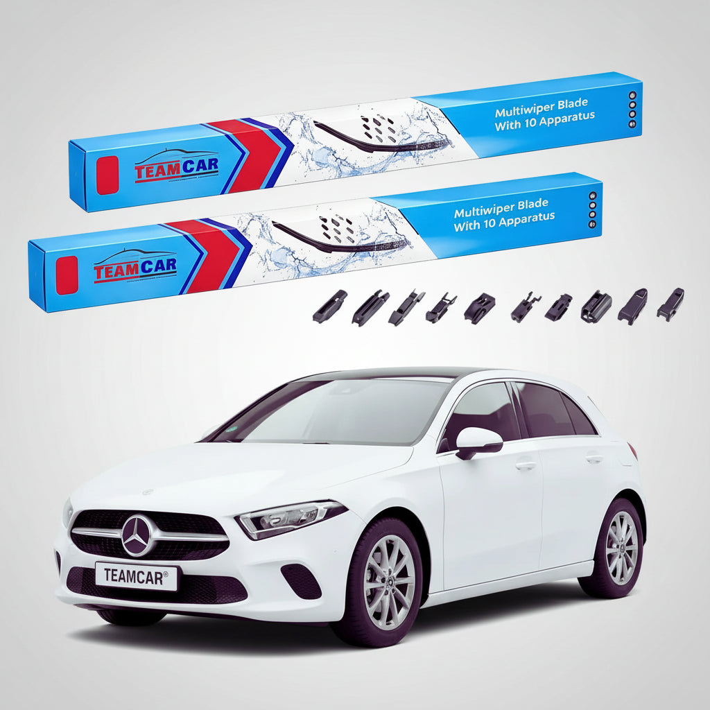 Ștergătoare Mercedes-Benz Clasa A W177 2018-prezent | Set Față Flat – TeamCar®
