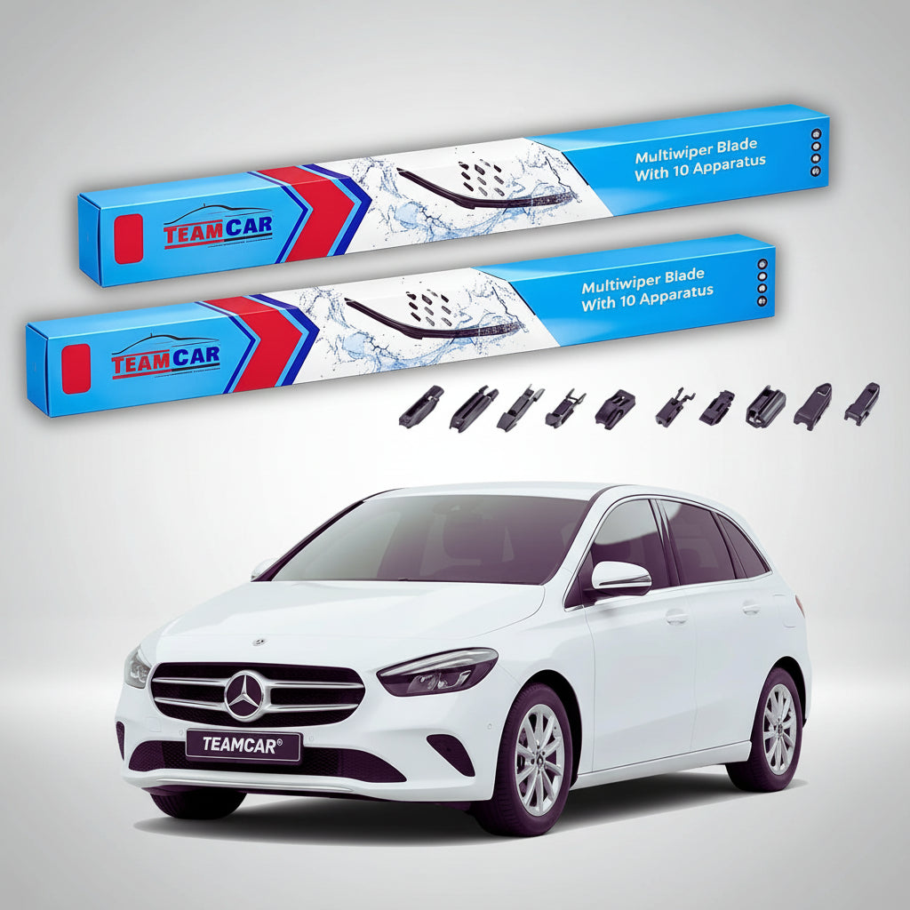 Ștergătoare Mercedes-Benz Clasa B W247 2018-prezent | Set Față Flat – TeamCar®