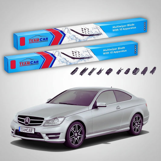 Ștergătoare Mercedes-Benz Clasa C C204 Coupé 2011-2013 | Set Față Flat – TeamCar®