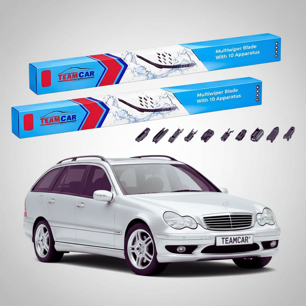 Ștergătoare Mercedes-Benz Clasa C S203 T-Model 2001-2003 | Set Față Flat – TeamCar®