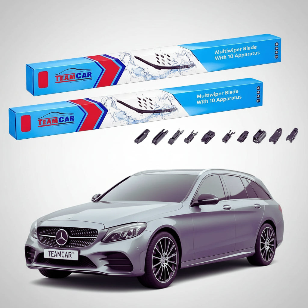 Ștergătoare Mercedes-Benz Clasa C S205 T-Model 2019-prezent | Set Față Flat – TeamCar®