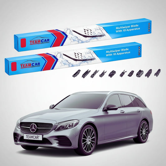 Ștergătoare Mercedes-Benz Clasa C S205 T-Model 2019-prezent | Set Față Flat – TeamCar®