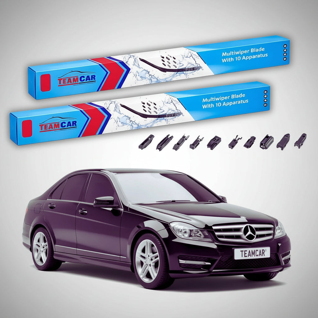 Ștergătoare Mercedes-Benz Clasa C W204 2013-2014 | Set Față Flat – TeamCar®