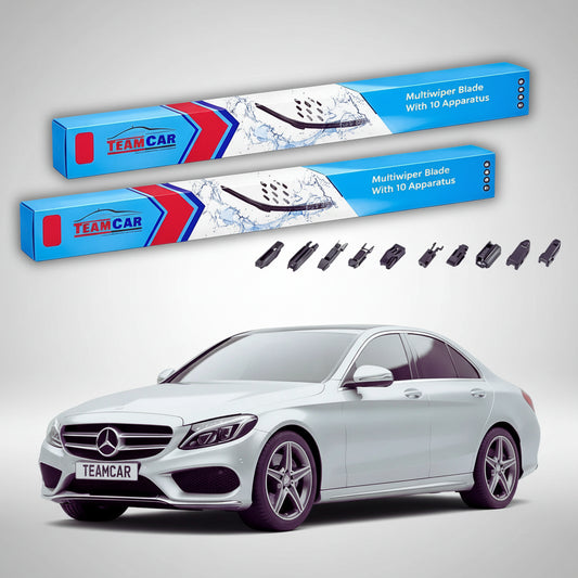 Ștergătoare Mercedes-Benz Clasa C W205 2013-2014 | Set Față Flat – TeamCar®