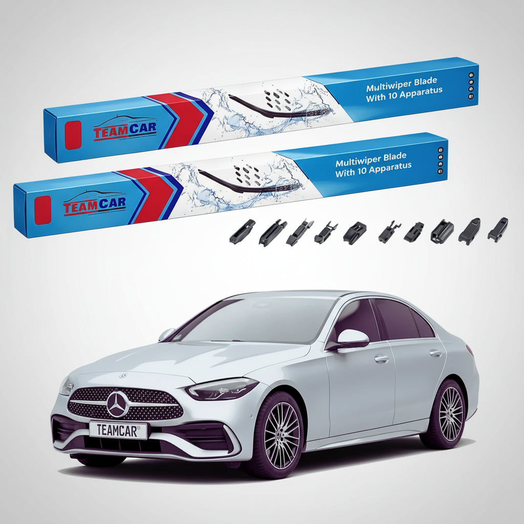 Ștergătoare Mercedes-Benz Clasa C W206 2021-prezent | Set Față Flat – TeamCar®
