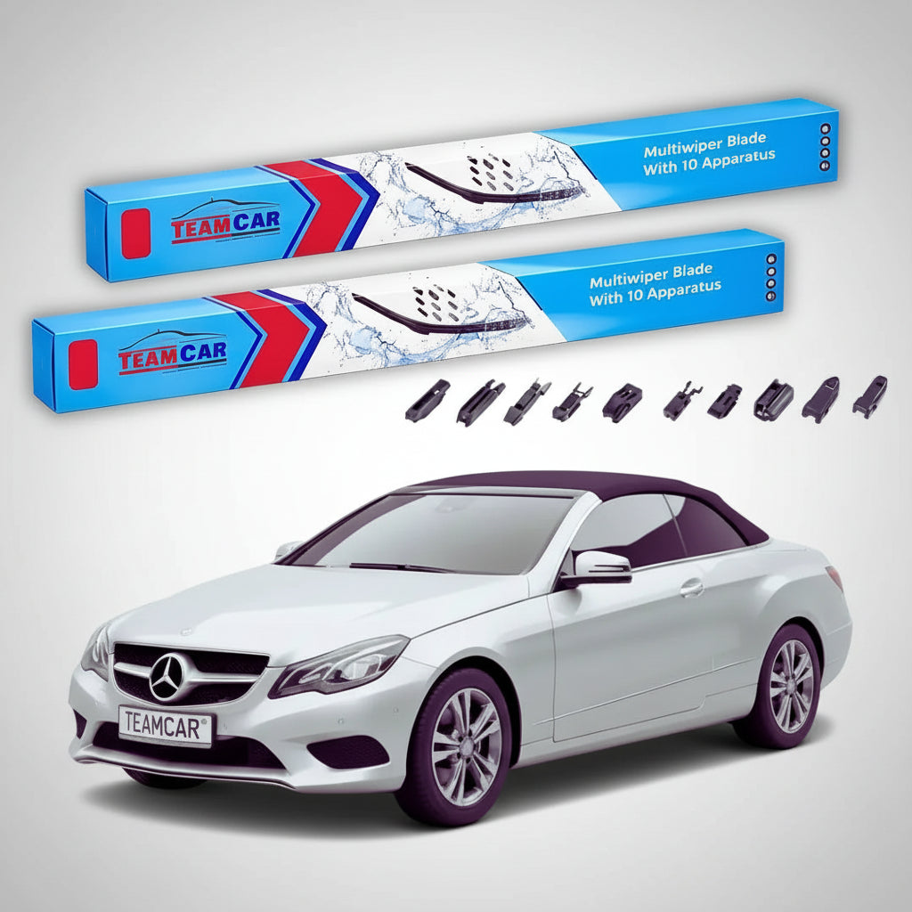 Ștergătoare Mercedes-Benz Clasa E Cabriolet A207 Facelift 2013-prezent | Set Față Flat – TeamCar®