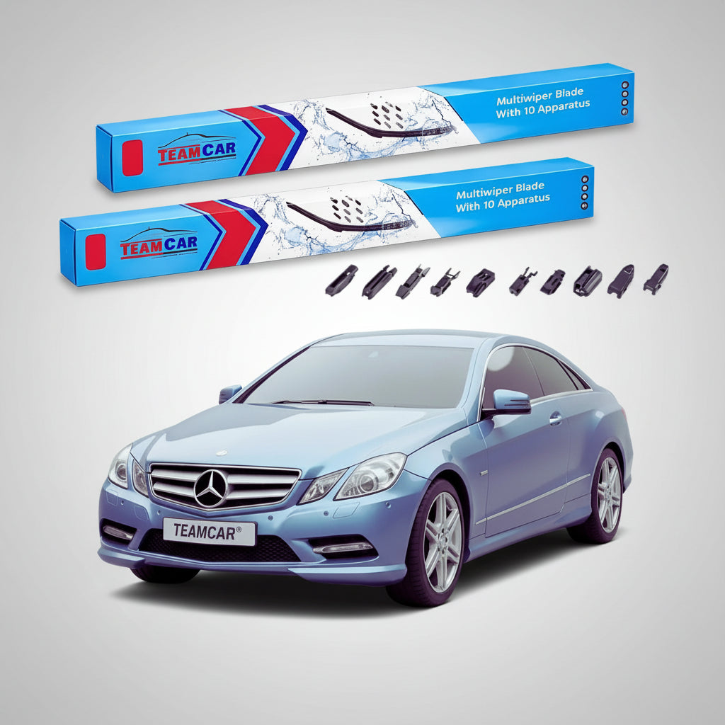 Ștergătoare Mercedes-Benz Clasa E Coupé C207 2009-2013 | Set Față Flat – TeamCar®