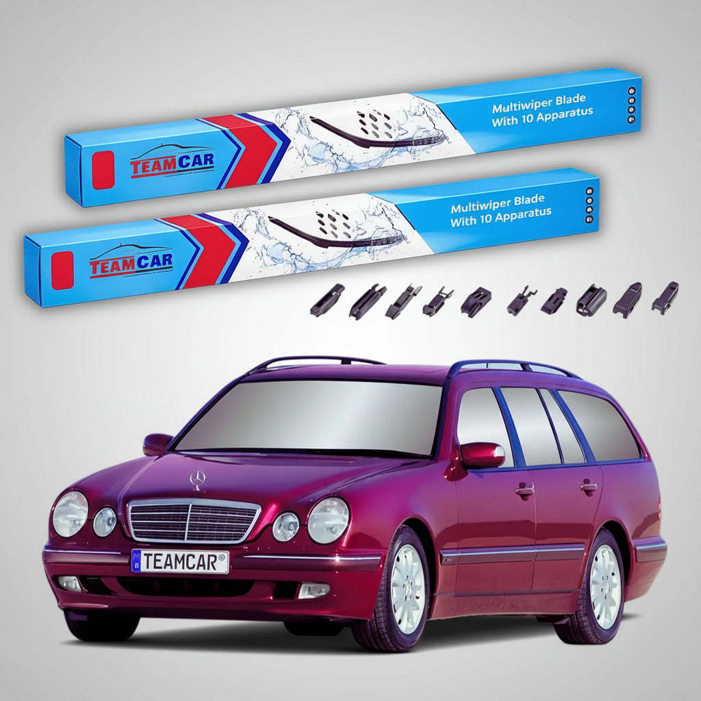 Ștergătoare Mercedes-Benz Clasa E T-Model S210 1996-2003 | Set Față Flat – TeamCar®