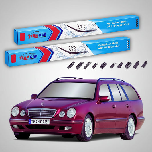 Ștergătoare Mercedes-Benz Clasa E T-Model S210 1996-2003 | Set Față Flat – TeamCar®