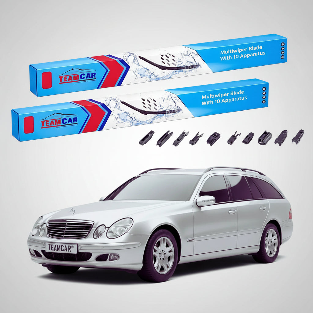 Ștergătoare Mercedes-Benz Clasa E T-Model S211 2003-2009 | Set Față Flat – TeamCar®