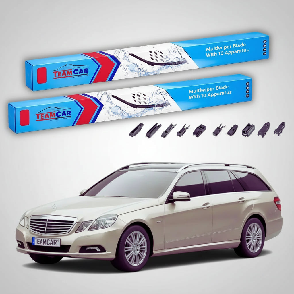 Ștergătoare Mercedes-Benz Clasa E T-Model S212 2009-2014 | Set Față Flat – TeamCar®