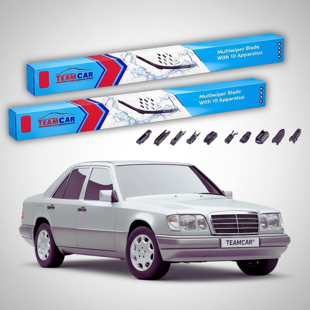 Ștergătoare Mercedes-Benz Clasa E W124 1992-1995 | Set Față Flat – TeamCar®