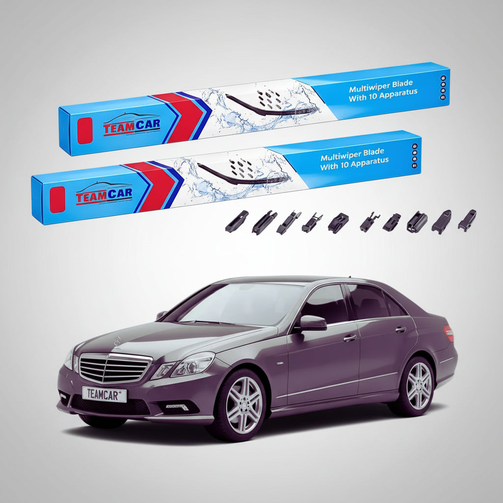 Ștergătoare Mercedes-Benz Clasa E W212 2008-2014 | Set Față Flat – TeamCar®