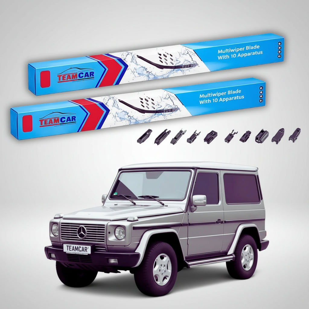 Ștergătoare Mercedes-Benz Clasa G W463 1989-2018 | Set Față Flat Universal – TeamCar®