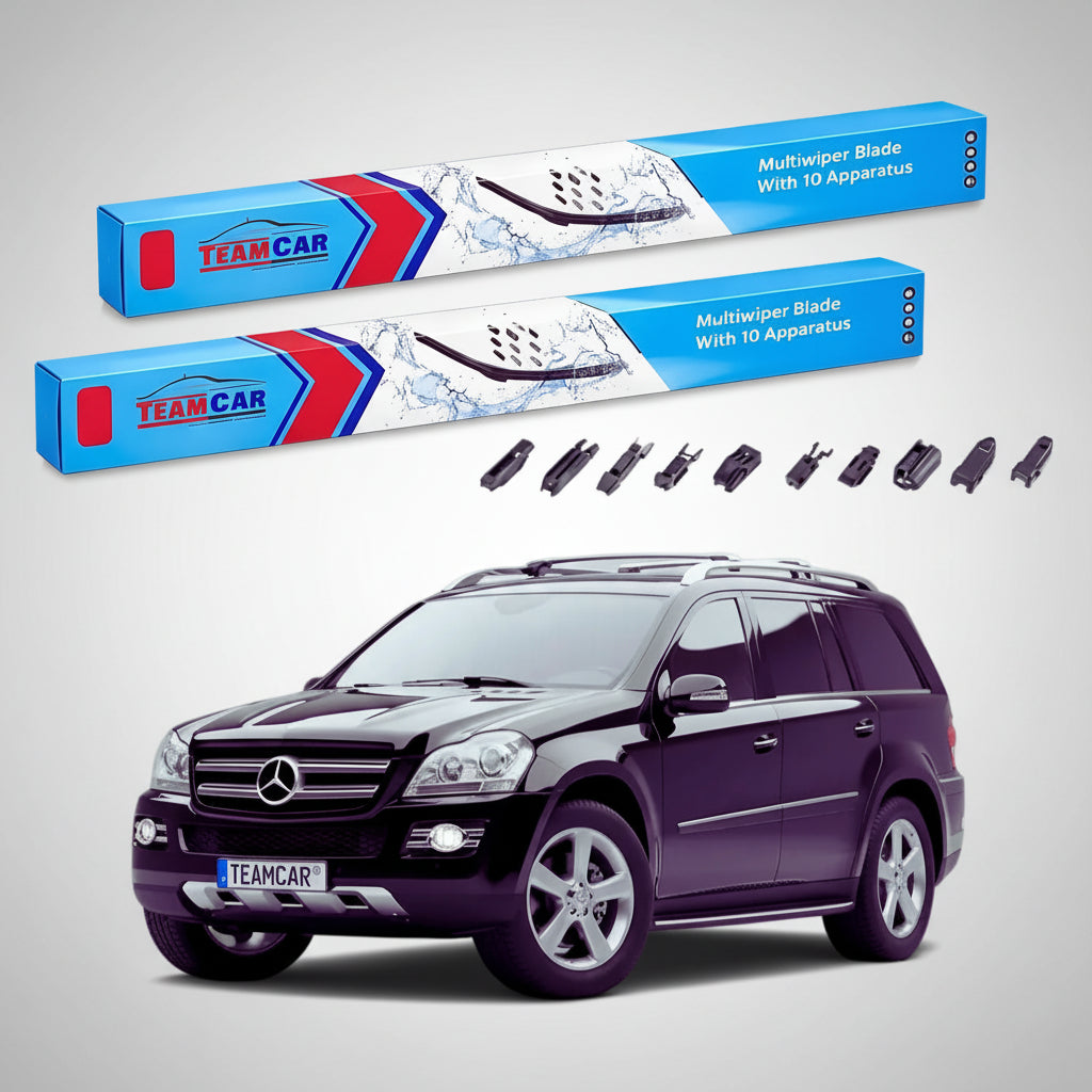 Ștergătoare Mercedes-Benz Clasa GL X164 2006-2012 | Set Față Flat – TeamCar®