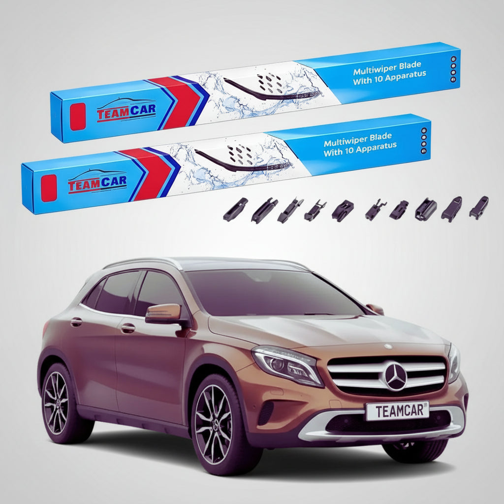 Ștergătoare Mercedes-Benz Clasa GLA X156 2013-2015 | Set Față Flat – TeamCar®