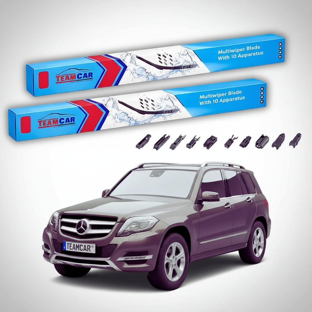 Ștergătoare Mercedes-Benz Clasa GLK X204 2008-2014 | Set Față Flat – TeamCar®