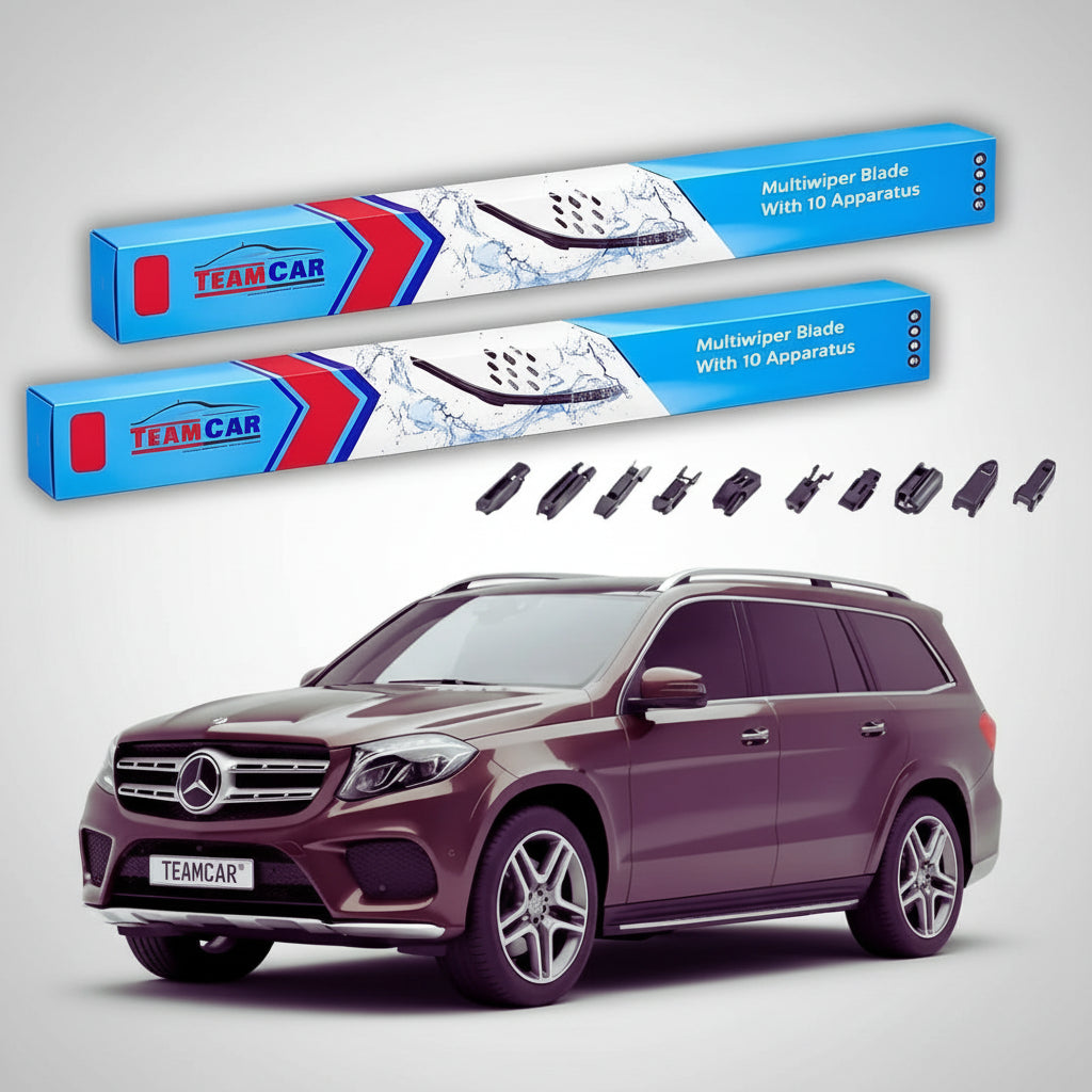 Ștergătoare Mercedes-Benz Clasa GLS X166 2015-prezent | Set Față Flat – TeamCar®