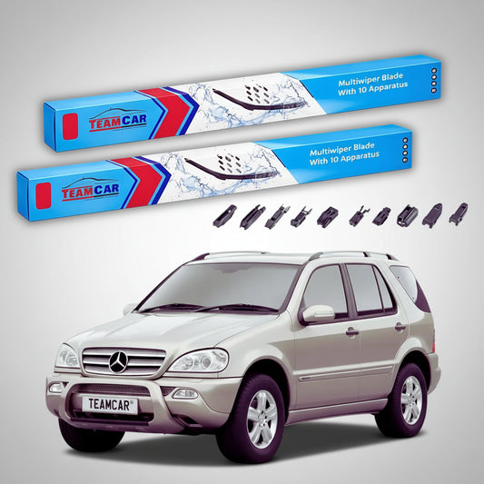 Ștergătoare Mercedes-Benz Clasa M ML W163 1998-2005 | Set Față Flat – TeamCar®