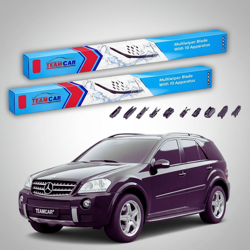 Ștergătoare Mercedes-Benz Clasa M W164 2005-2011 | Set Față Flat – TeamCar®
