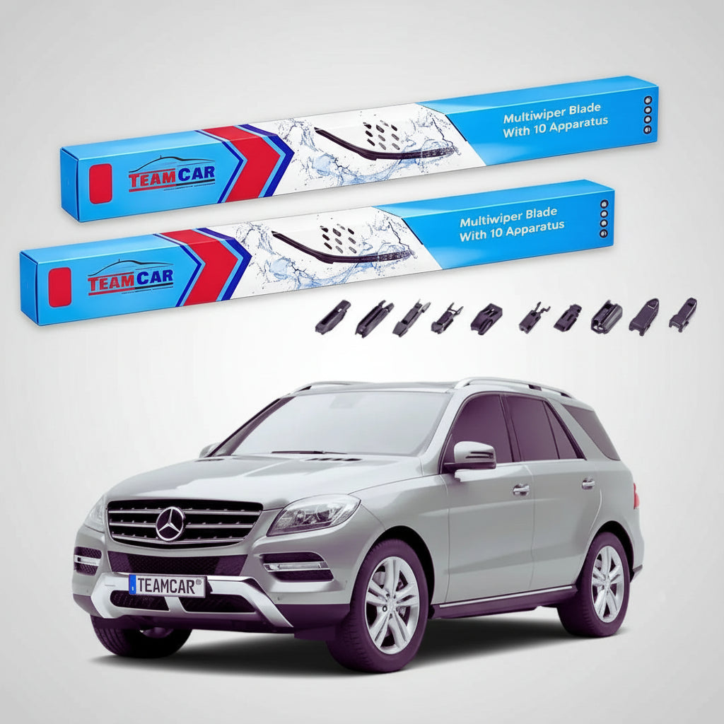 Ștergătoare Mercedes-Benz Clasa M W166 2011-2015 | Set Față Flat – TeamCar®