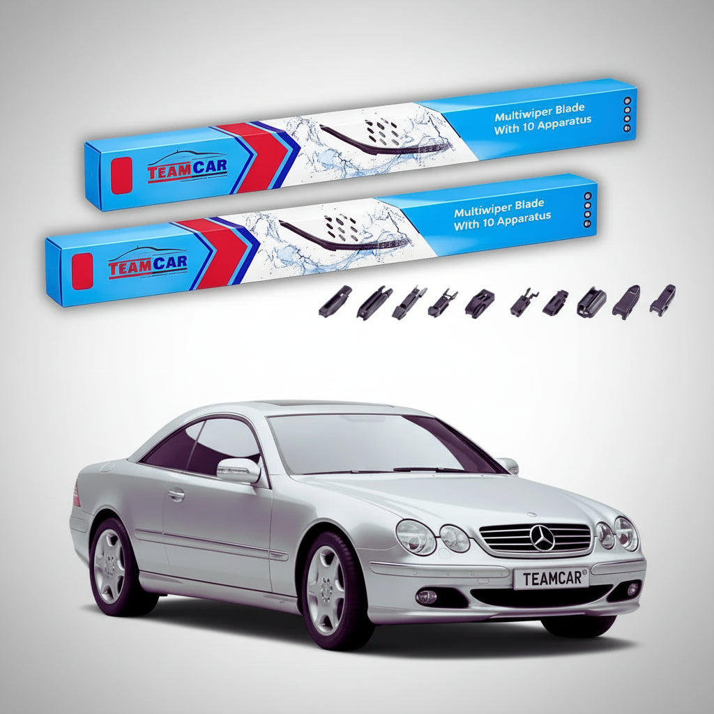 Ștergătoare Mercedes-Benz Clasa S Coupe C215 2000-2006 | Set Față Flat – TeamCar®