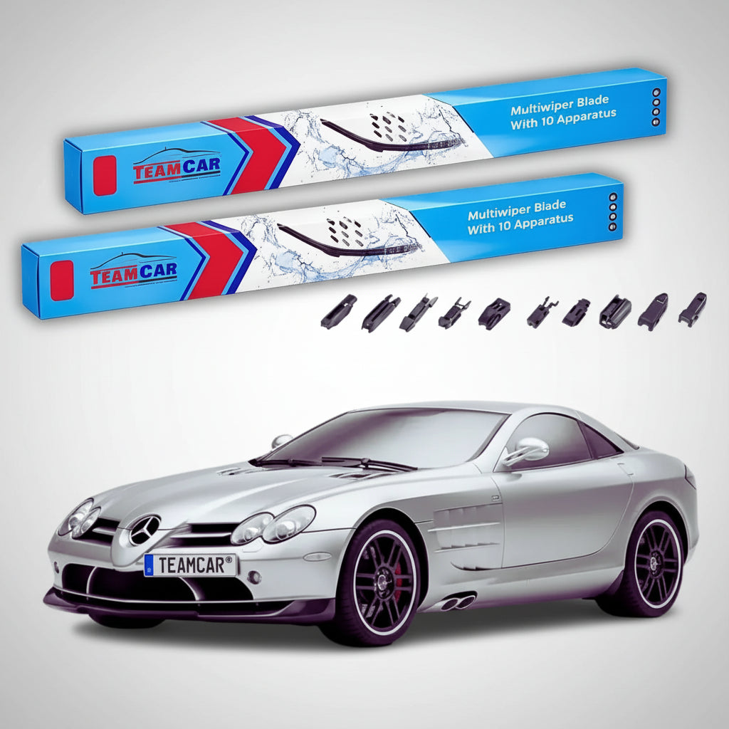 Ștergătoare Mercedes-Benz SLR McLaren R199 2004-2009 | Set Față Flat – TeamCar®