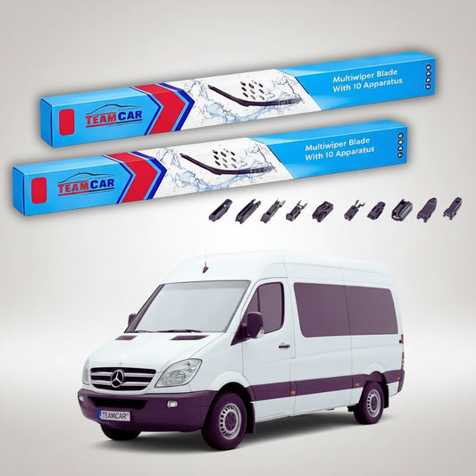 Ștergătoare Mercedes-Benz Sprinter W906 2006-prezent | Set Față Flat – TeamCar®