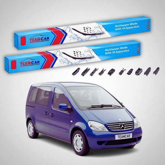 Ștergătoare Mercedes-Benz Vaneo 414 02.2002-03.2004 | Set Față Flat – TeamCar®