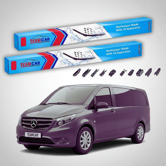 Ștergătoare Mercedes-Benz Vito W447 10.2014-prezent | Set Față Flat – TeamCar®