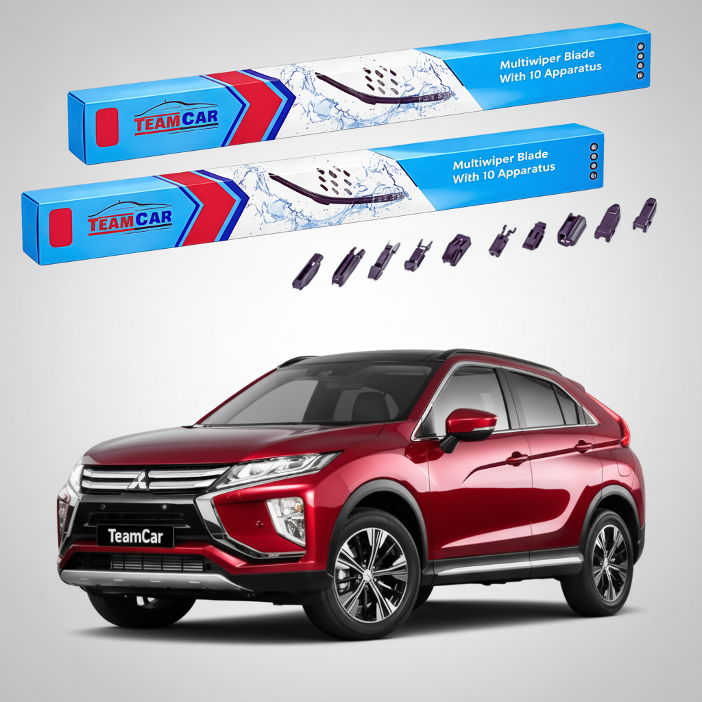 Ștergătoare TeamCar® pentru Mitsubishi Eclipse Cross (GK_, YA, YB) 2017–prezent – Set Față Flat Premium