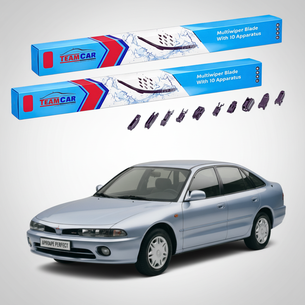 Ștergătoare TeamCar® pentru Mitsubishi Galant V Hatchback (E5_A, E7_A, E8_A) 1992–1996 – Set Față Flat Premium