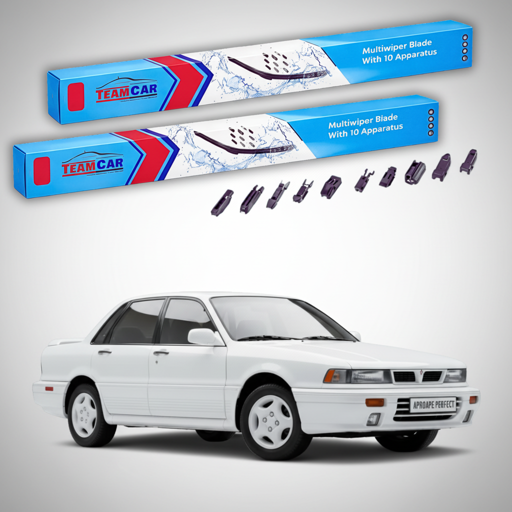 Ștergătoare TeamCar® pentru Mitsubishi Galant V Sedan (E5_A, E7_A, E8_A) 1992–1996 – Set Față Flat Premium