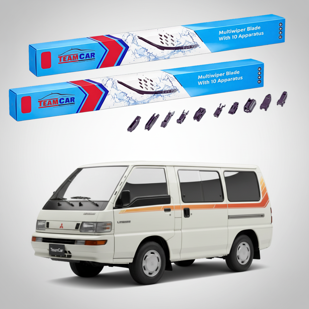 Stergatoare TeamCar pentru Mitsubishi L300 Van Gen III (P1_T) 1994-2000 - Set Fata Flat Premium