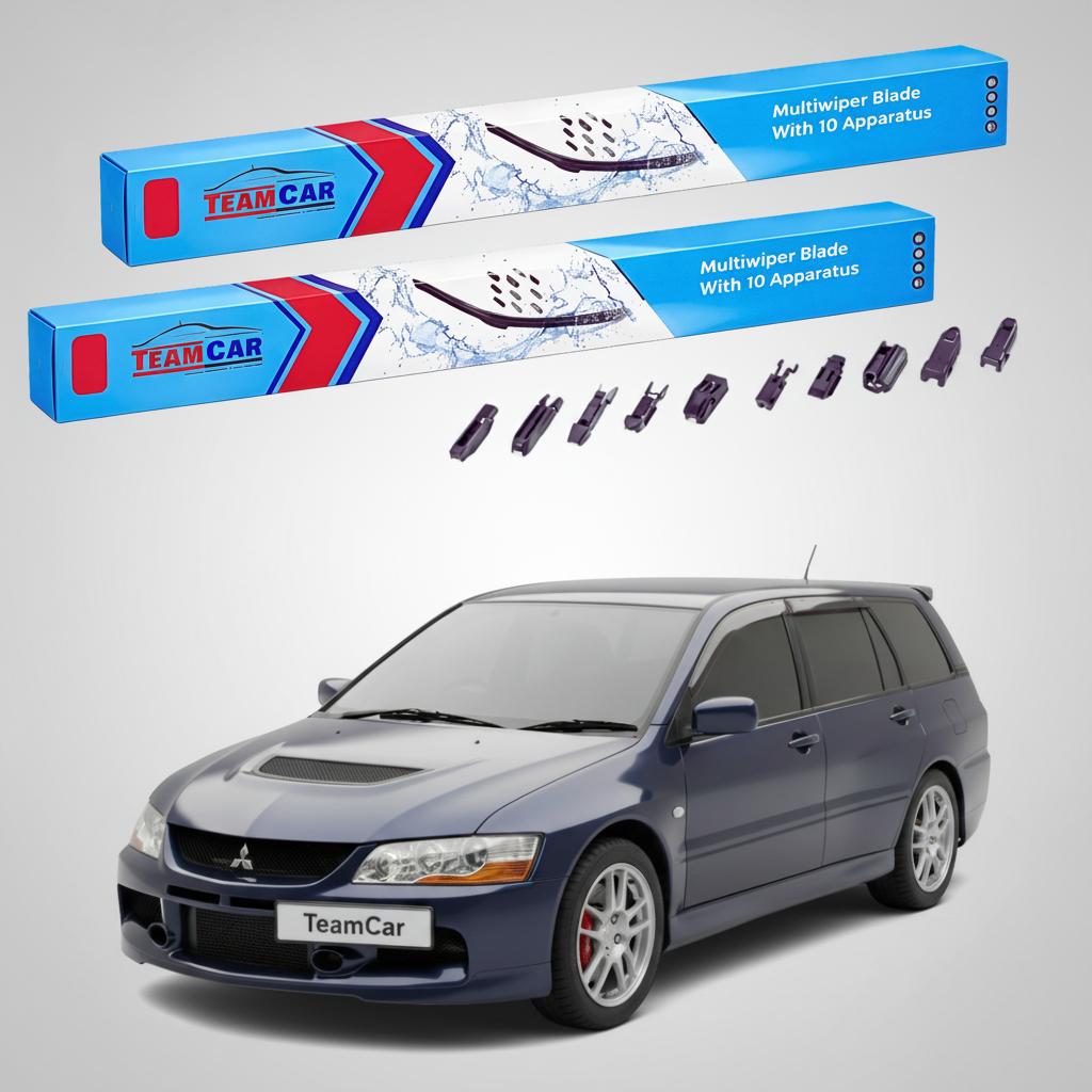 Stergatoare TeamCar pentru Mitsubishi Lancer Wagon Gen VII (CS_W/CT_W) EVO IX Wagon 2003-2008 - Set Fata Flat Premium